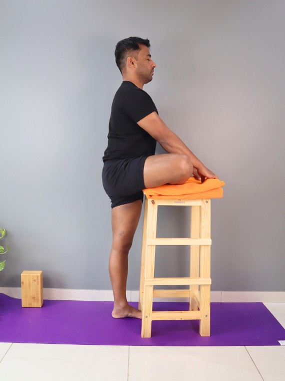 Roots Yoga Products - Service - Yoga Stool – Tall