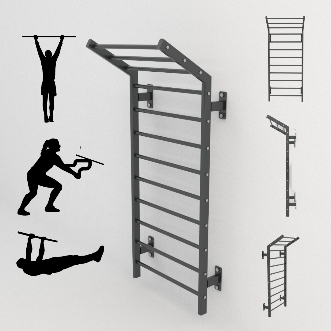 Roots Yoga Products - Service - Metal Yoga Wall Bars Ladder